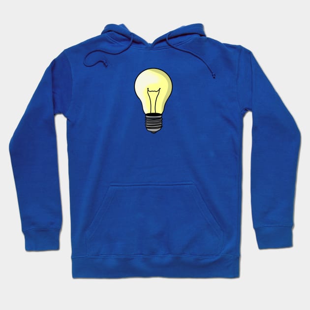 Light bulb Hoodie by Artemis Garments